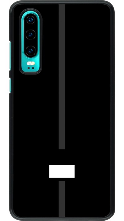 Coque Huawei P30 - Canton FR noir