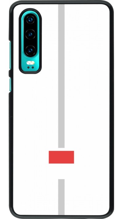 Coque Huawei P30 - Canton SO blanc