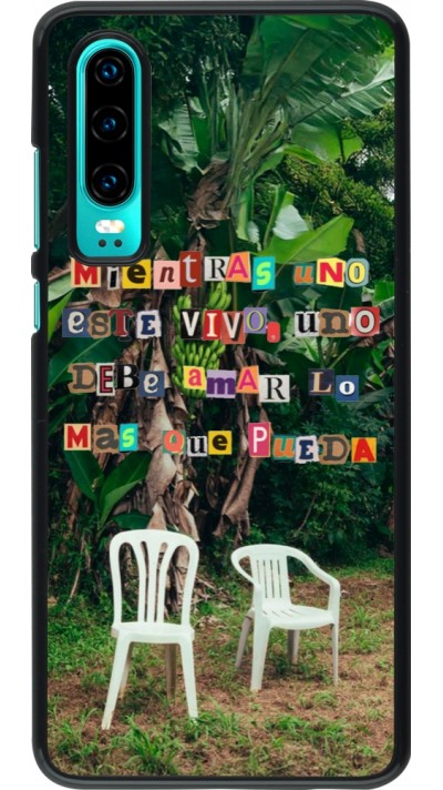 Huawei P30 Case Hülle - Chairs DTMF