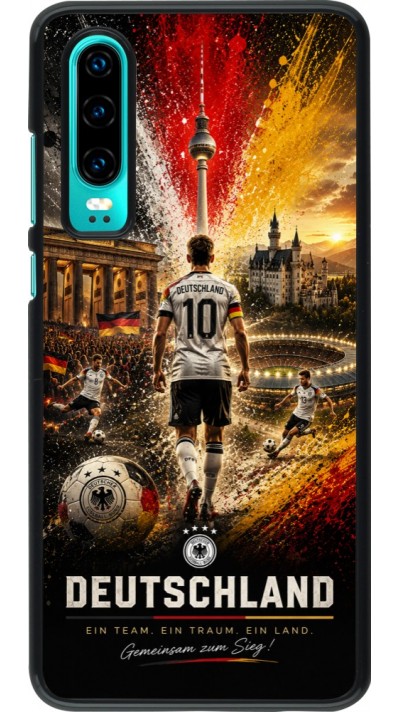 Coque Huawei P30 - Football Allemagne splash 2026