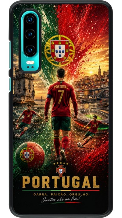 Coque Huawei P30 - Football Portugal splash 2026