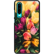 Huawei P30 Case Hülle - Bouquet of tulips Spring 2026