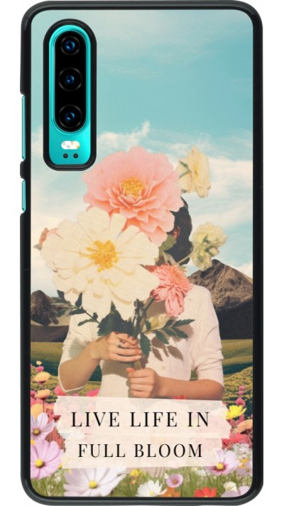Huawei P30 Case Hülle - Live life in full moon Spring 2026