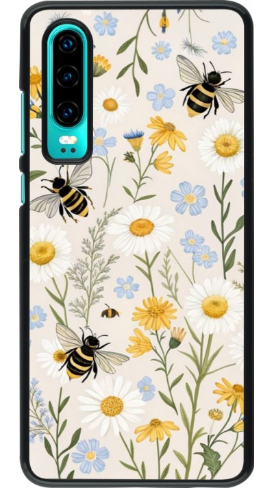 Huawei P30 Case Hülle - Pattern bees Spring 2026