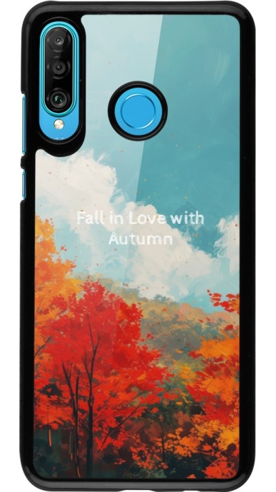 Coque Huawei P30 Lite - Autumn 25 Fall in love