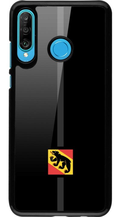 Coque Huawei P30 Lite - Canton BE noir