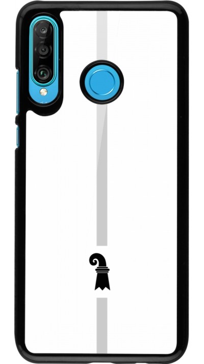 Coque Huawei P30 Lite - Canton BS blanc