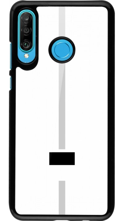 Coque Huawei P30 Lite - Canton FR blanc