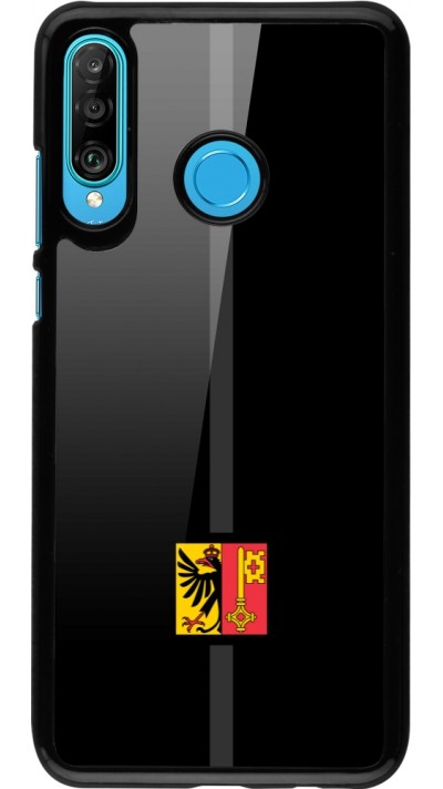 Coque Huawei P30 Lite - Canton GE noir