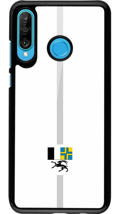 Coque Huawei P30 Lite - Canton GR blanc