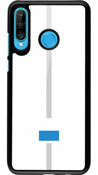 Coque Huawei P30 Lite - Canton LU blanc