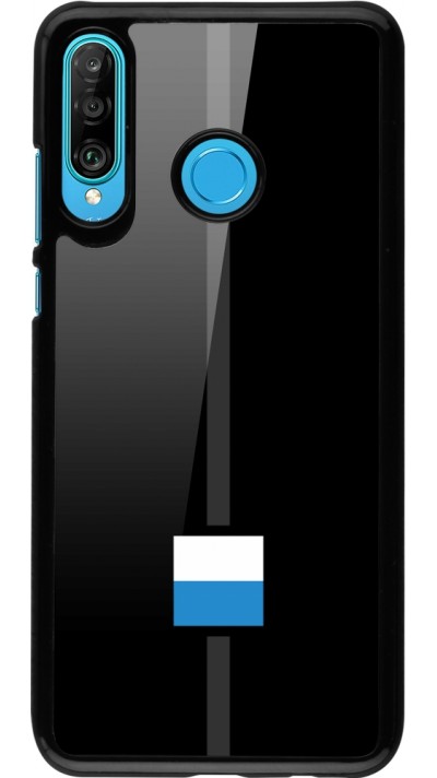 Coque Huawei P30 Lite - Canton LU noir