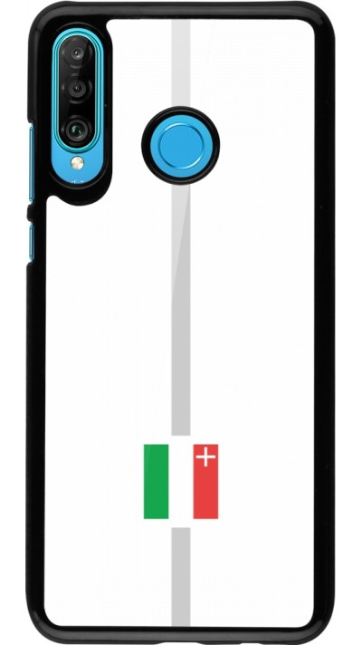 Coque Huawei P30 Lite - Canton NE blanc