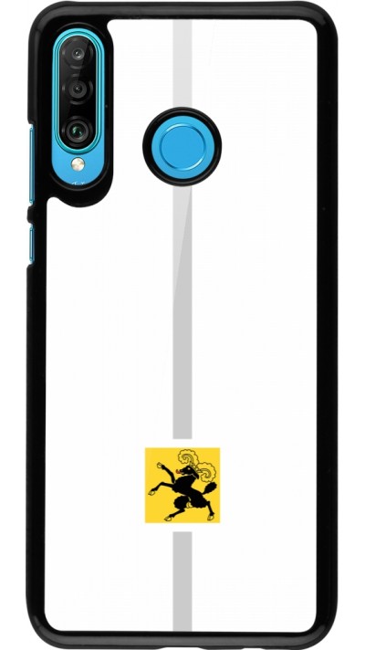Coque Huawei P30 Lite - Canton SH blanc
