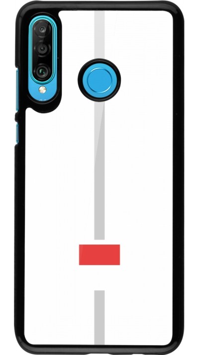 Coque Huawei P30 Lite - Canton SO blanc