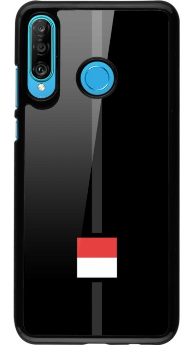 Coque Huawei P30 Lite - Canton SO noir