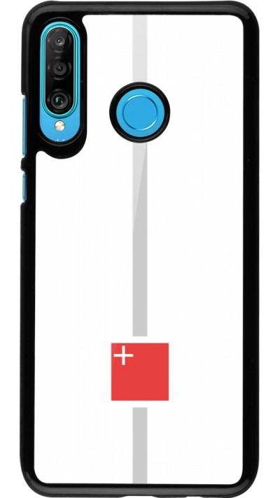Coque Huawei P30 Lite - Canton SZ blanc