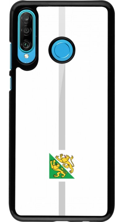 Coque Huawei P30 Lite - Canton TG blanc