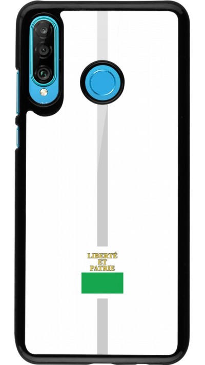 Coque Huawei P30 Lite - Canton VD blanc