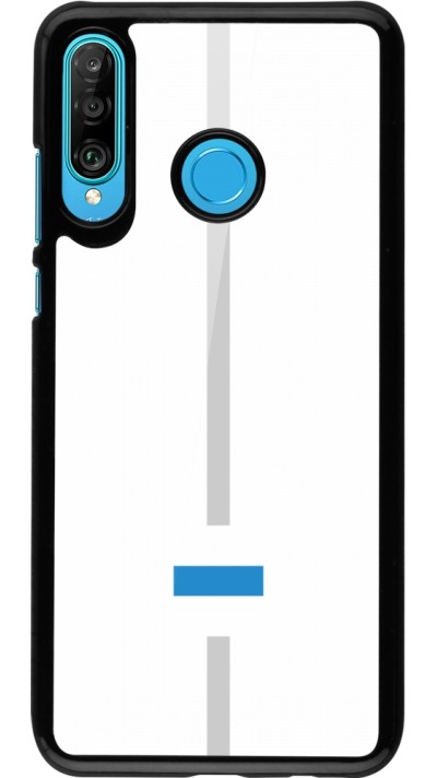 Coque Huawei P30 Lite - Canton ZG blanc