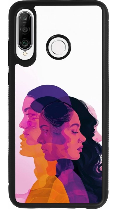 Coque Huawei P30 Lite - Silicone rigide noir Womens day 2026 10