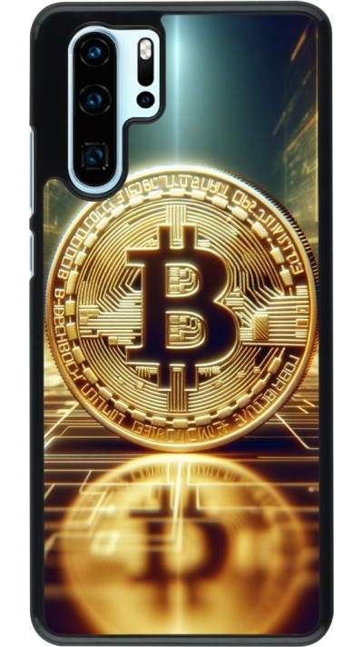 Huawei P30 Pro Case Hülle - Bitcoin Stehen