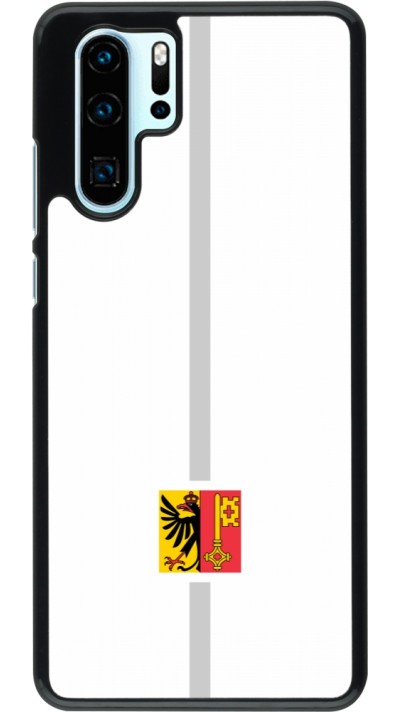 Coque Huawei P30 Pro - Canton GE blanc