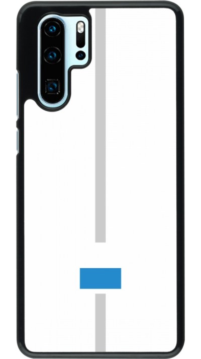 Coque Huawei P30 Pro - Canton LU blanc