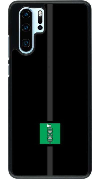 Coque Huawei P30 Pro - Canton SG noir