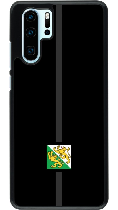 Coque Huawei P30 Pro - Canton TG noir
