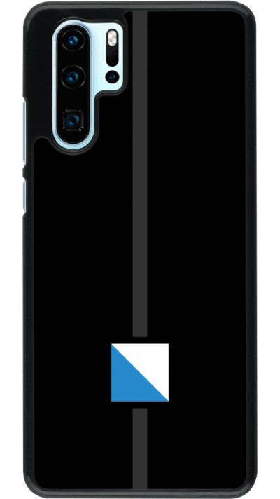 Coque Huawei P30 Pro - Canton ZH noir