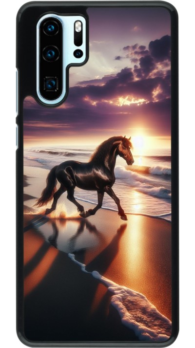 Coque Huawei P30 Pro - Cheval majestueux plage