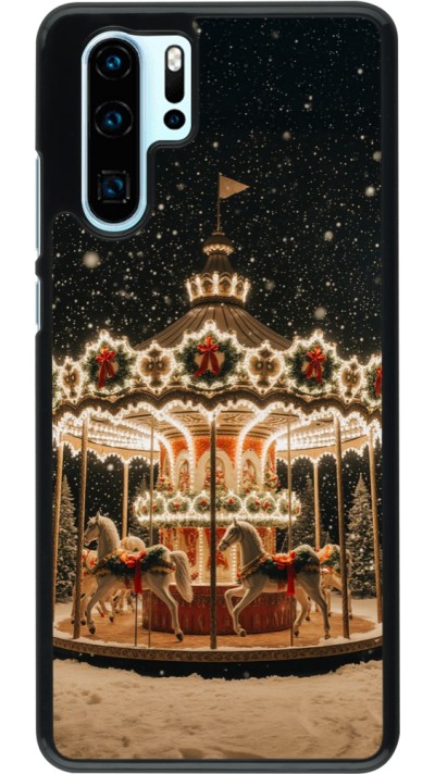 Huawei P30 Pro Case Hülle - Christmas 25 Carousel