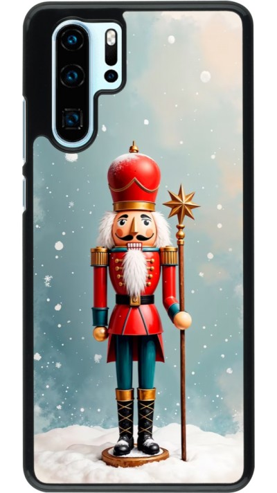 Huawei P30 Pro Case Hülle - Christmas 25 Nutcracker Snow