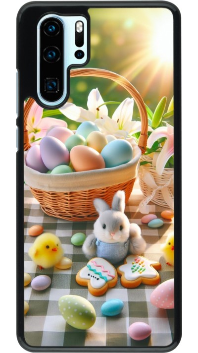 Coque Huawei P30 Pro - Easter 2025 Panier Pâques