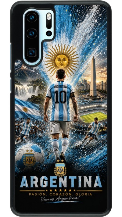 Coque Huawei P30 Pro - Football Argentine splash 2026