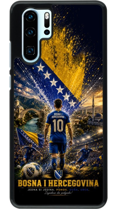 Coque Huawei P30 Pro - Football Bosnie-Herzégovine splash 2026