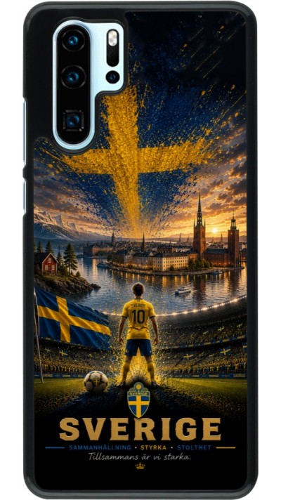 Coque Huawei P30 Pro - Football Suède splash 2026