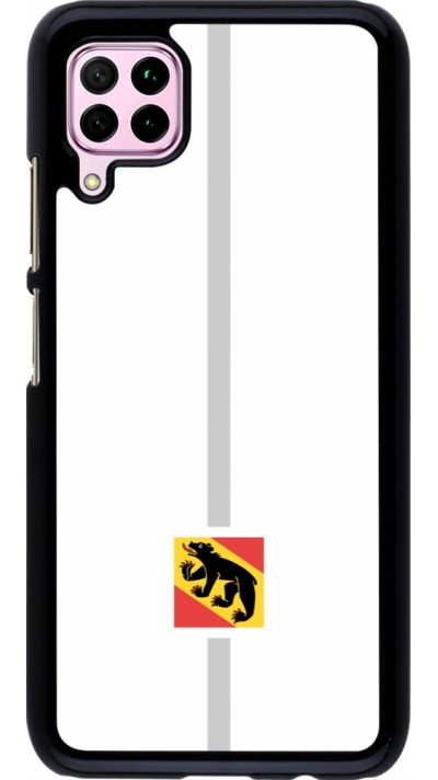 Coque Huawei P40 Lite - Canton BE blanc