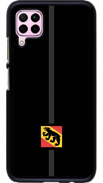 Coque Huawei P40 Lite - Canton BE noir