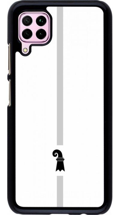 Coque Huawei P40 Lite - Canton BS blanc