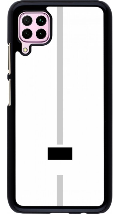 Coque Huawei P40 Lite - Canton FR blanc