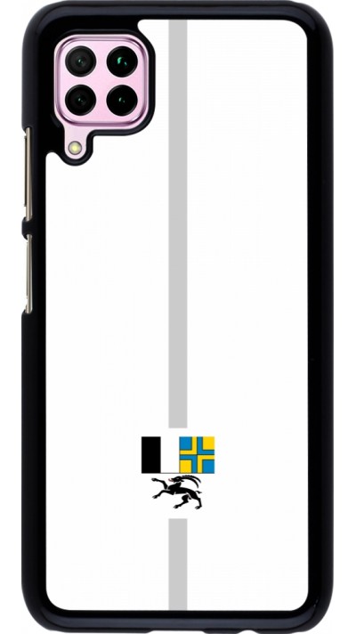 Coque Huawei P40 Lite - Canton GR blanc