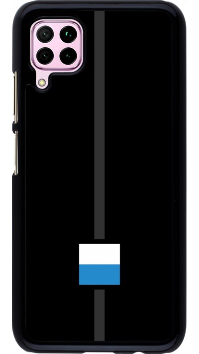 Coque Huawei P40 Lite - Canton LU noir