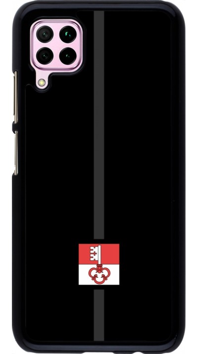 Coque Huawei P40 Lite - Canton OW noir