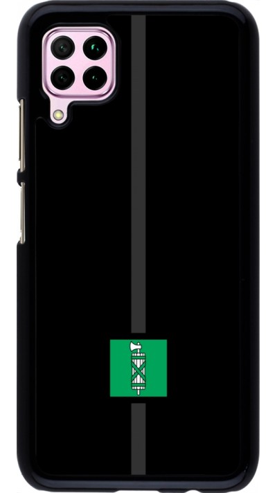 Coque Huawei P40 Lite - Canton SG noir