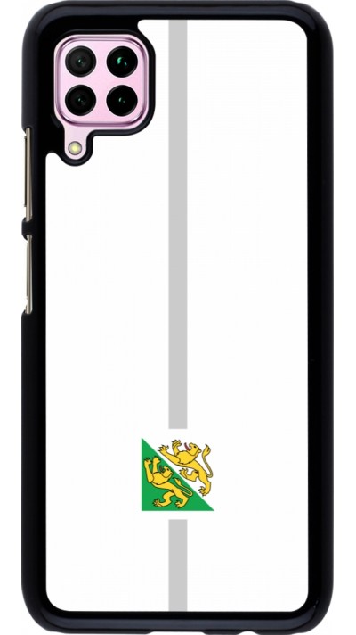 Coque Huawei P40 Lite - Canton TG blanc