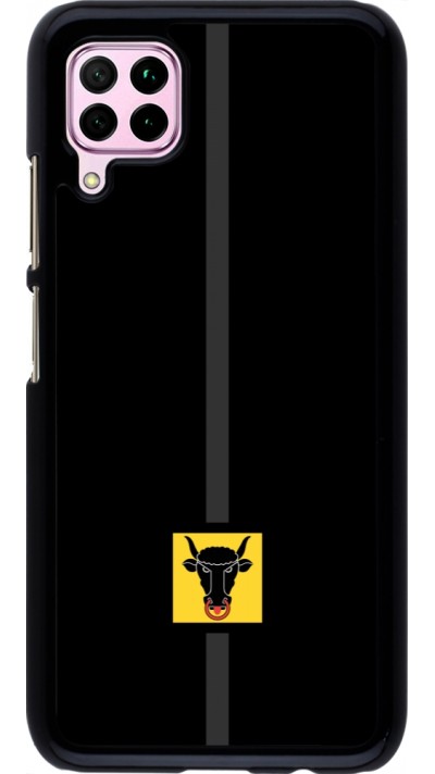 Coque Huawei P40 Lite - Canton UR noir