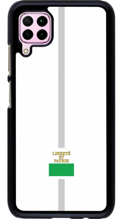 Coque Huawei P40 Lite - Canton VD blanc