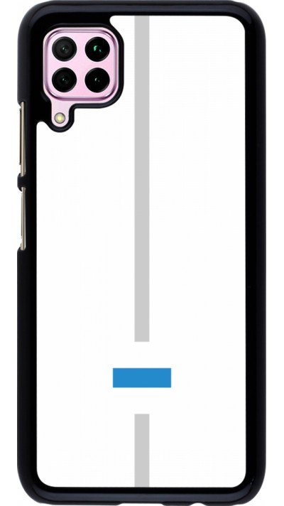 Coque Huawei P40 Lite - Canton ZG blanc